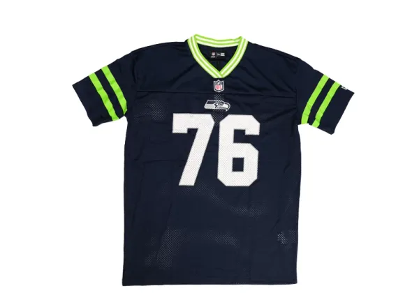 New Era Men's T-Shirt New Era NFL NOS logo oversized tee Seattle Seahawks