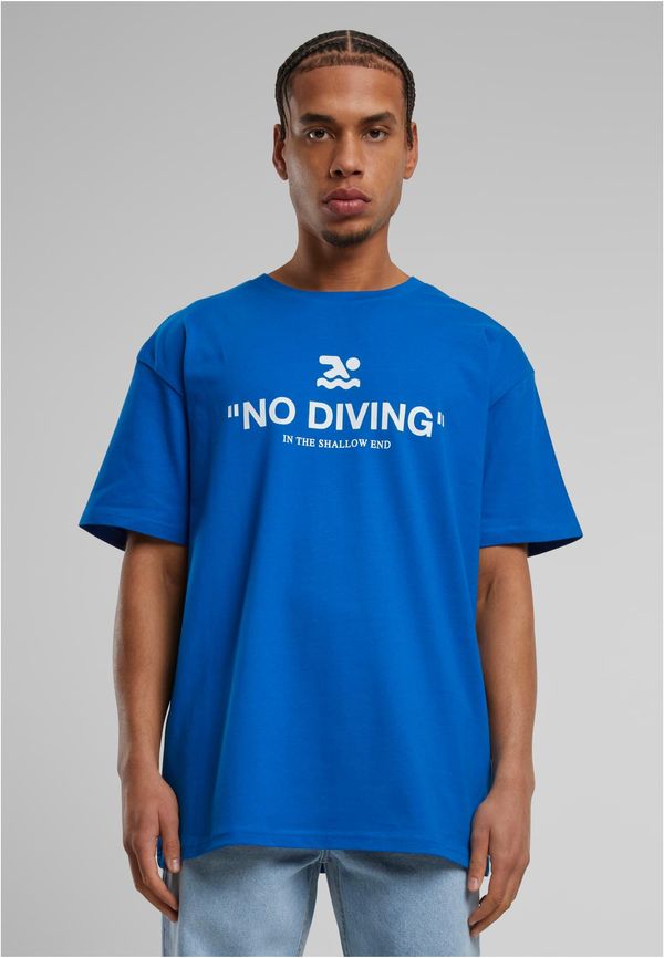 Mister Tee Men's T-shirt No Diving cobalt blue