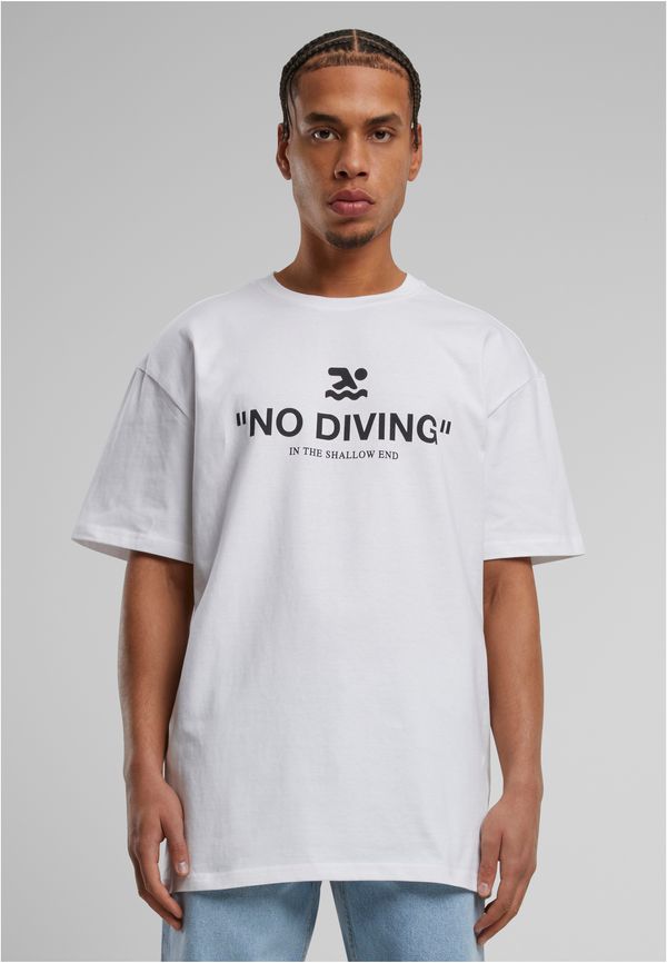 Mister Tee Men's T-shirt No Diving white