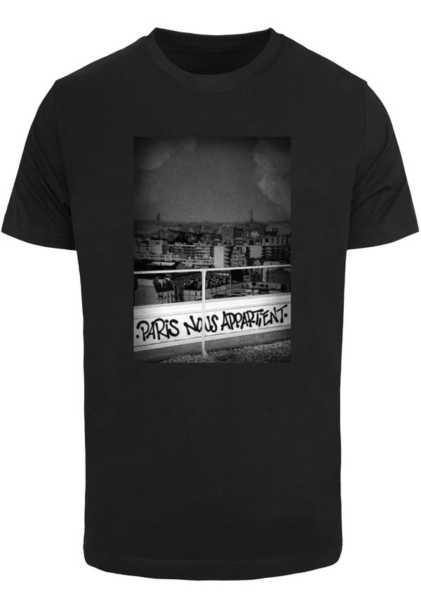 Mister Tee Men's T-shirt Paris Nous Appartient - black