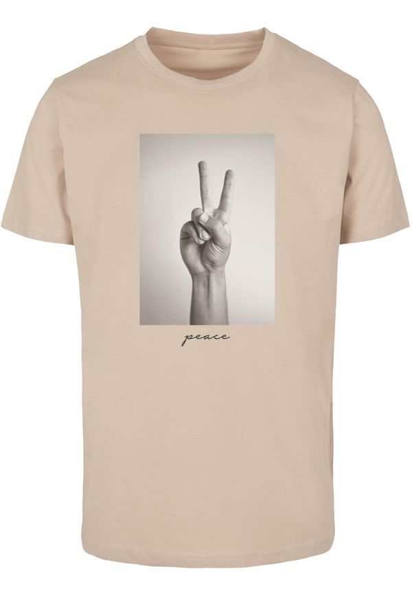 MT Men Men's T-shirt Peace - beige