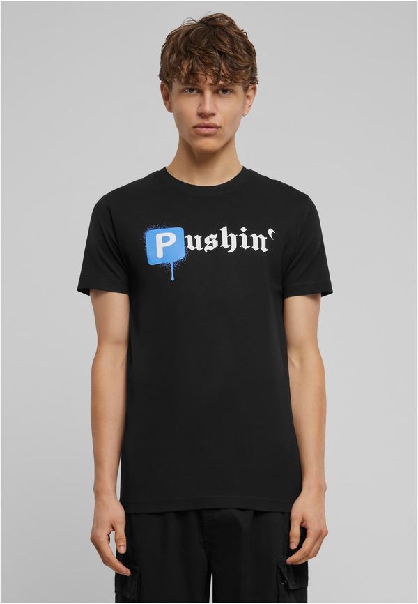 MT Men Men's T-shirt Pushin - black