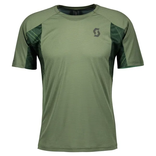Scott Men's T-Shirt Scott Trail Run SS Frost Green/Smoked Green