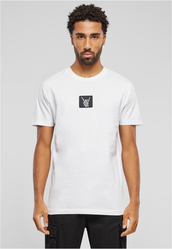 MT Men Men's T-shirt Skelett Patch - white