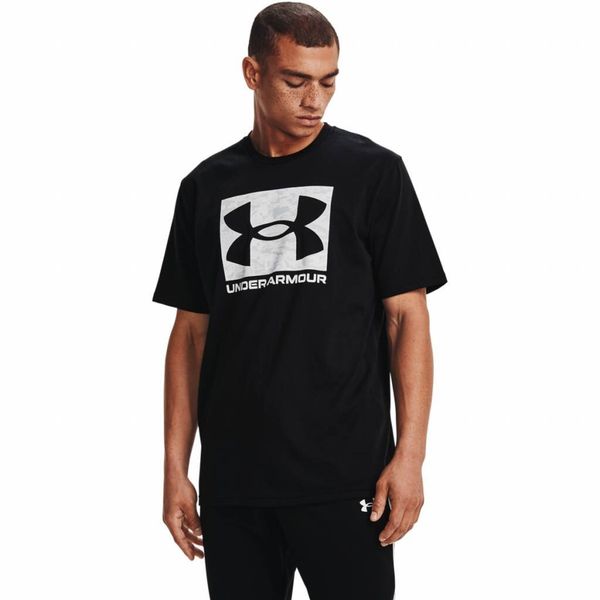 Under Armour Men's T-shirt Under Armour ABC CAMO BOXED LOGO SS - black