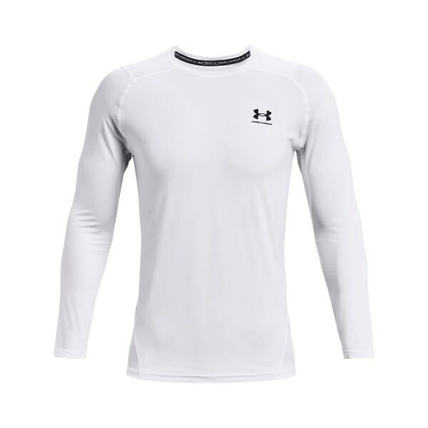 Under Armour Men's T-Shirt Under Armour HeatGear Fitted LS White XXL