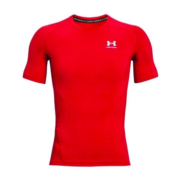 Under Armour Men's T-shirt Under Armour HG Armour Comp SS-RED M