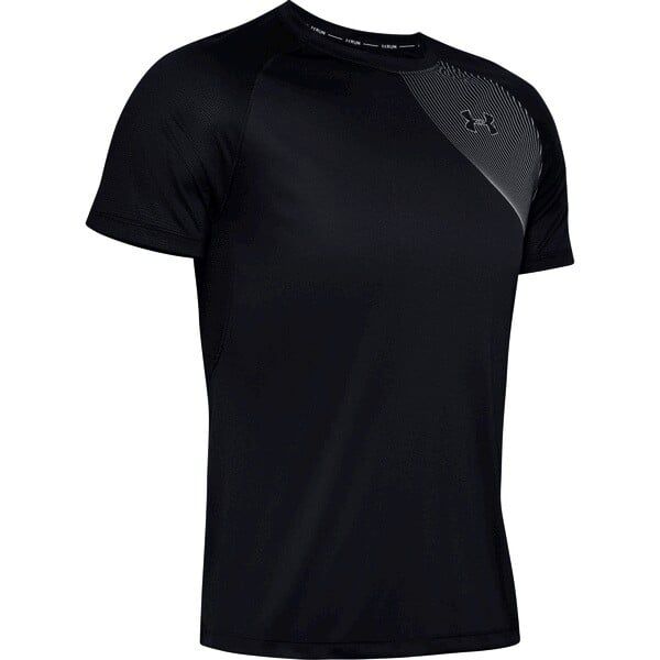 Under Armour Men's T-Shirt Under Armour Qualifier ISO-CHILL Short Sleeve Black S