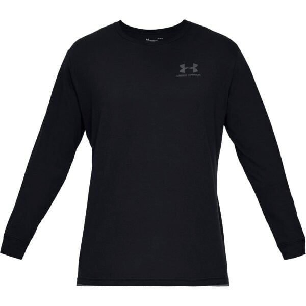 Under Armour Men's T-shirt Under Armour SPORTSTYLE LEFT CHEST LS Black XL