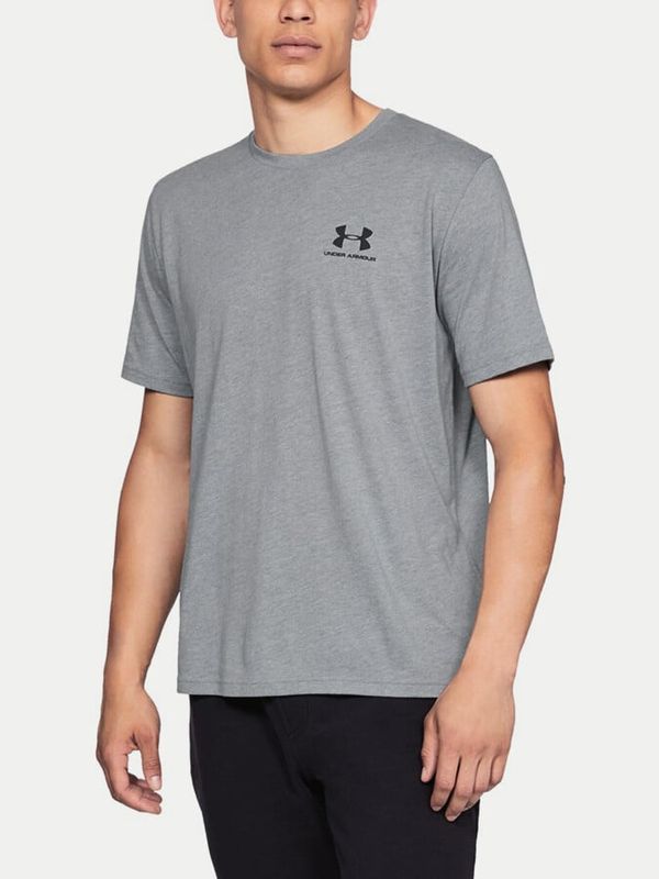 Under Armour Men's T-Shirt Under Armour Sportstyle Left Chest SS Grey L