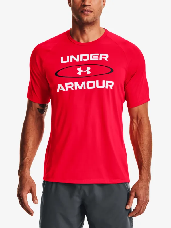 Under Armour Men's T-shirt Under Armour Tech 2.0 WM Graphic SS-RED L