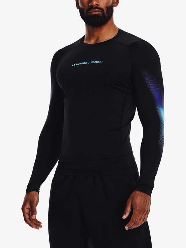 Under Armour Men's T-shirt Under Armour UA HG Armour Novelty LS-BLK XXL