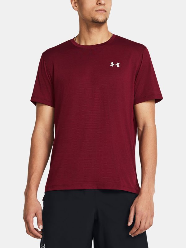 Under Armour Men's T-shirt Under Armour UA LAUNCH SHORTSLEEVE-RED - Men's