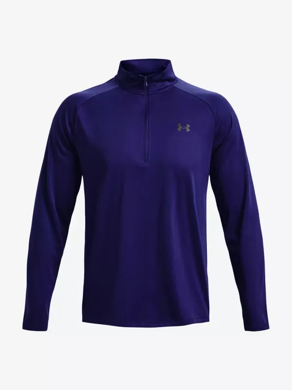 Under Armour Men's T-Shirt Under Armour UA Tech 2.0 1/2 Zip-BLU 3XL