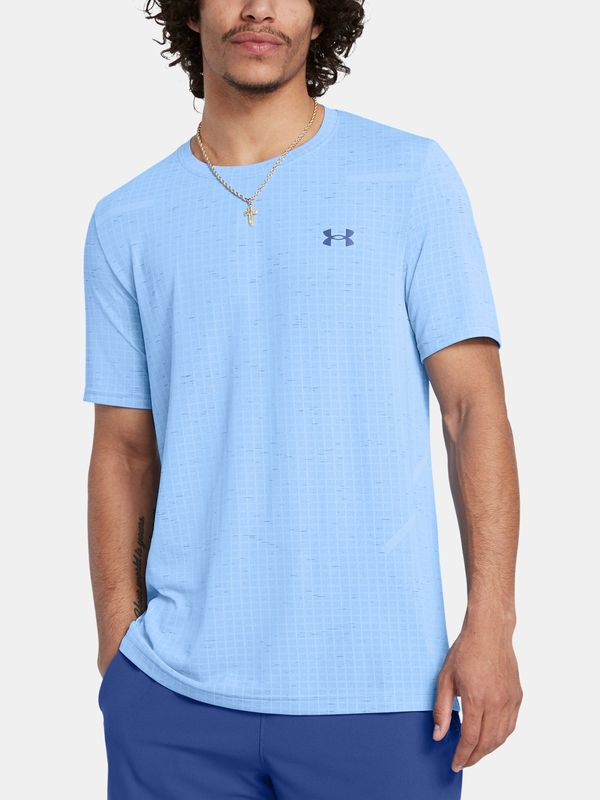 Under Armour Men's T-shirt Under Armour Vanish Seamless Grid SS-BLU - Men's