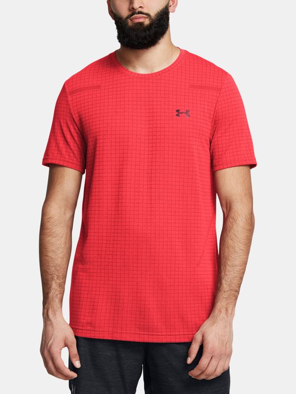 Under Armour Men's T-shirt Under Armour Vanish Seamless Grid SS-RED - Men's