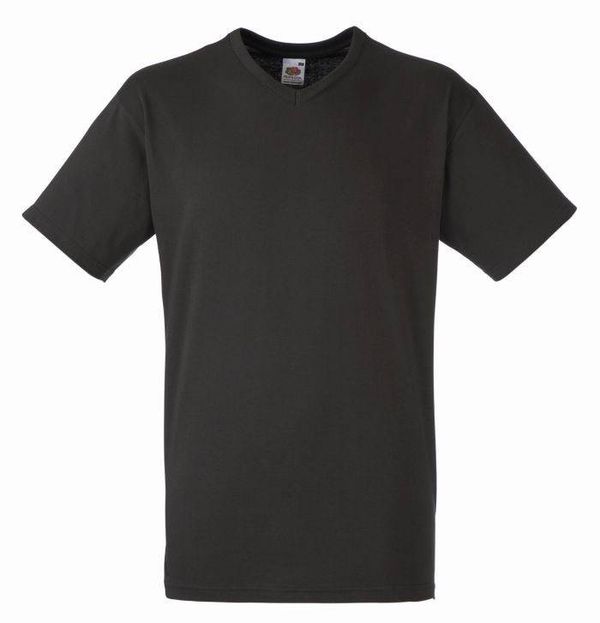 Fruit of the Loom Men's T-shirt Valueweight V-neck 610660 100% cotton 160g/165g