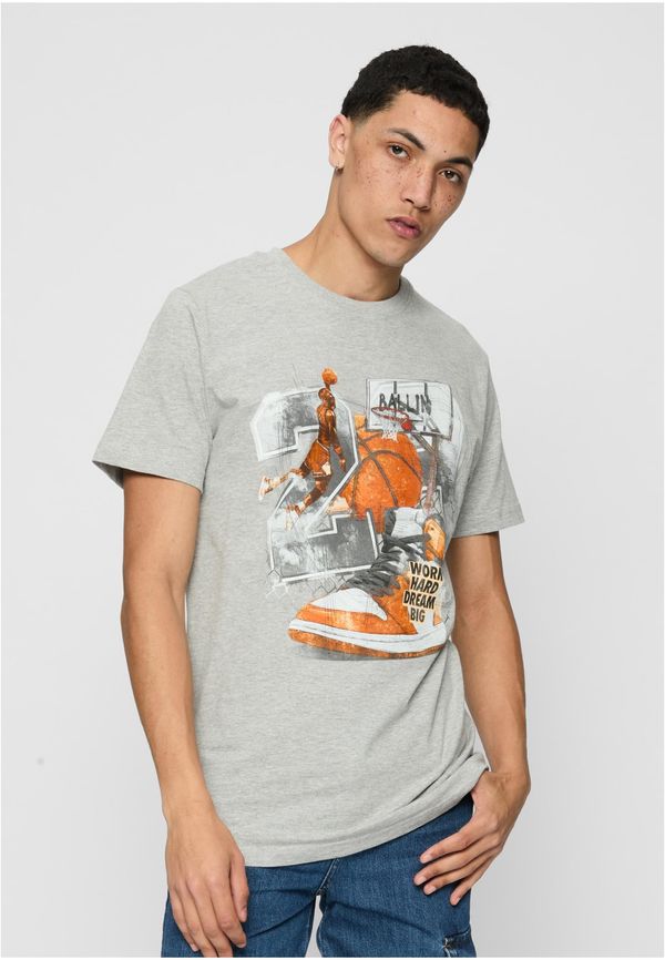 Mister Tee Men's T-shirt Vintage Ballin - grey