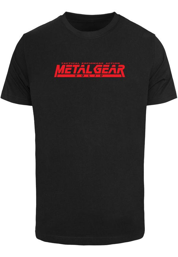 Merchcode Men's T-shirt with Metal Gear Solid logo black