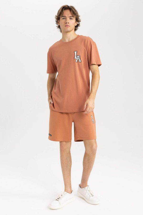 DEFACTO Men's tracksuit shorts DEFACTO