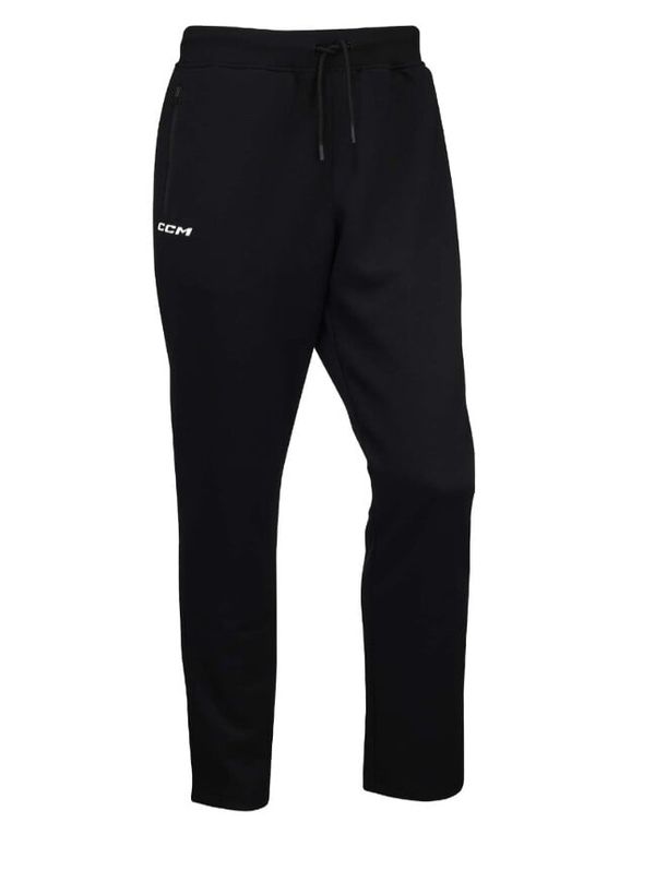 CCM Men's trousers CCM TAPERED LOCKER ROOM FLEECE PANT Black M