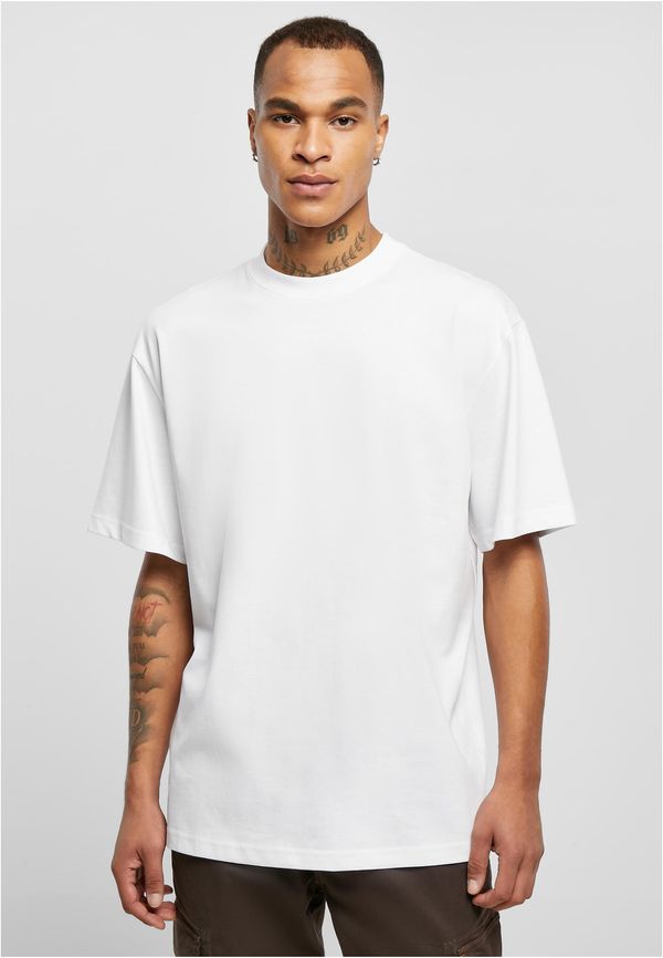 Urban Classics Men's UC Tall Tee 2-Pack - White + White