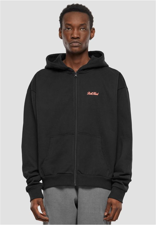 Mister Tee Men's Ultra Heavy Zip Hoody black