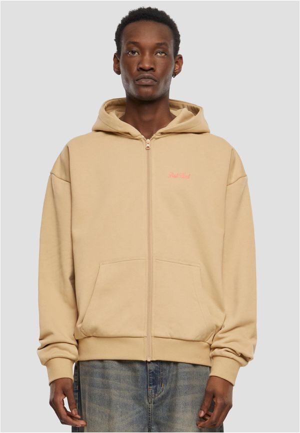 Mister Tee Men's Ultra Heavy Zip Hoody unionbeige