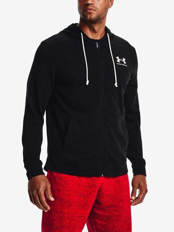 Under Armour Men's Under Armour Rival Terry LC FZ-BLK XXL Sweatshirt