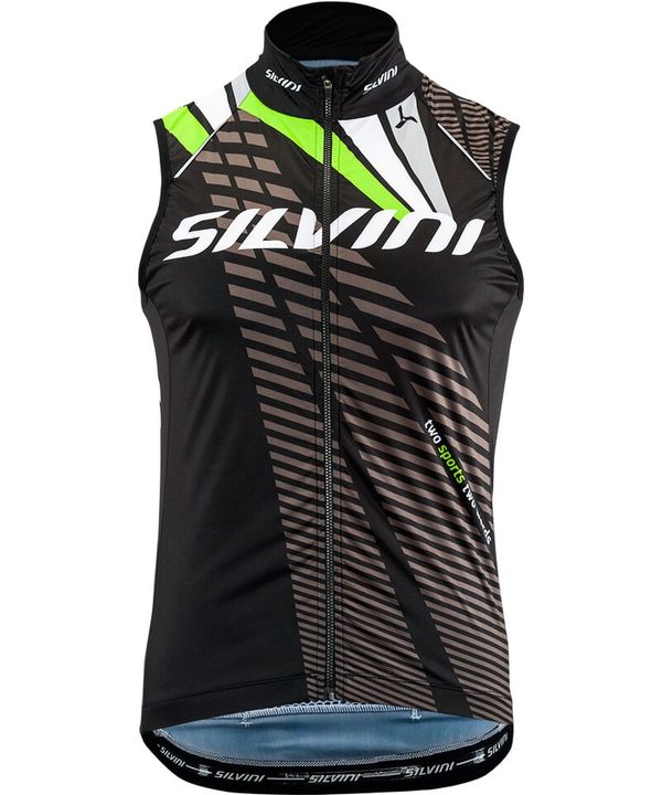 Silvini Men's vest Silvini Team MJ1404 black/green S