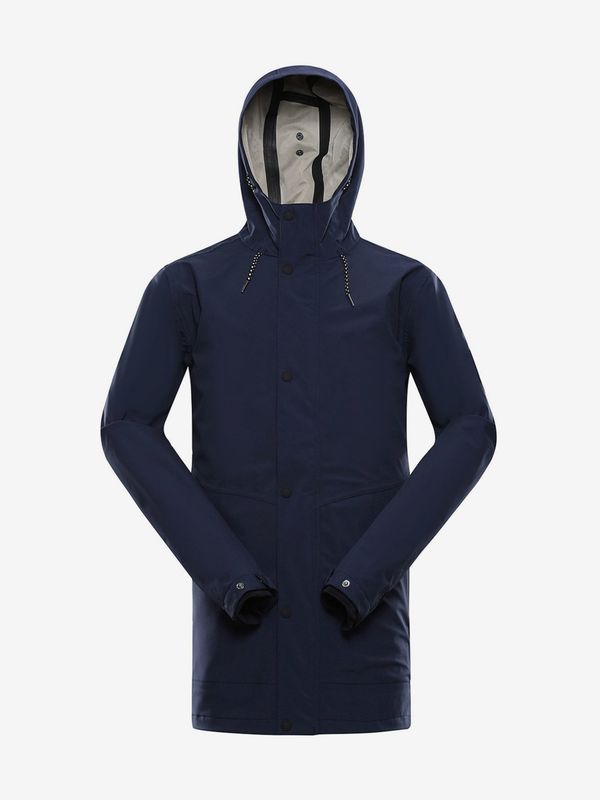 ALPINE PRO Men's waterproof coat with ptx membrane ALPINE PRO PERFET blue