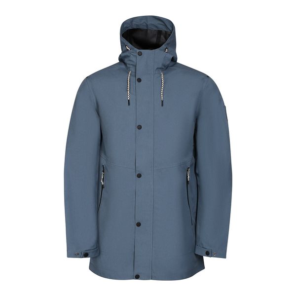ALPINE PRO Men's waterproof coat with ptx membrane ALPINE PRO PERFET blue mirage