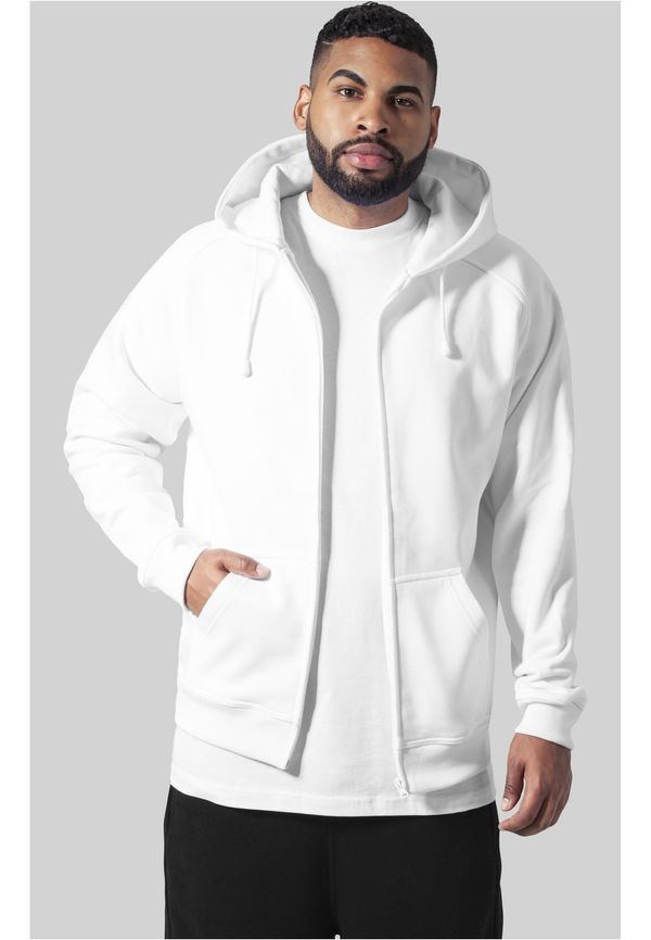 Urban Classics Men's Zip Hoody - White