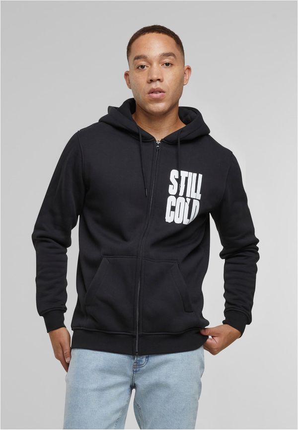 Mister Tee Men's zip-up hoodie Still Cold black