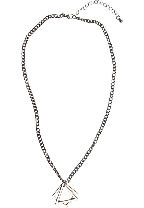 Urban Classics Accessoires Mercury layering necklace made of gunmetal