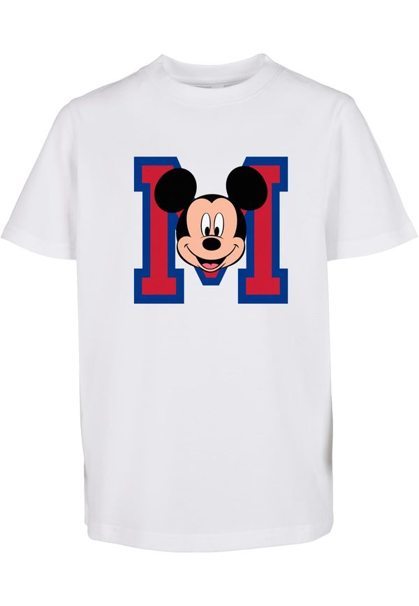 MT Kids Mickey Mouse M Face Kids T-shirt White