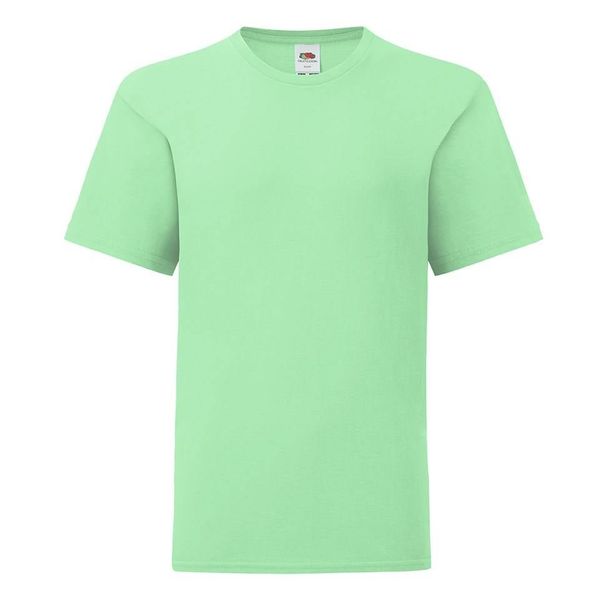 Fruit of the Loom Mint children's t-shirt in combed cotton Fruit of the Loom