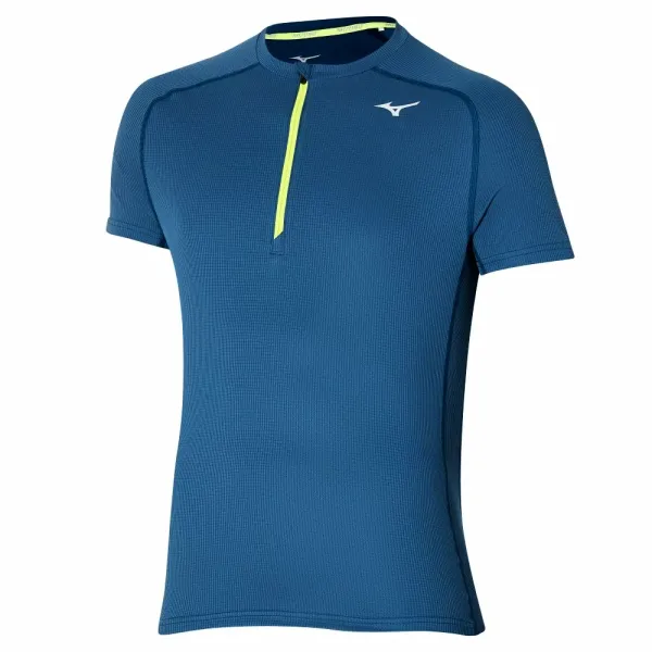 Mizuno Mizuno Trail DryAeroFlow Tee Gibraltar Sea Men's T-Shirt