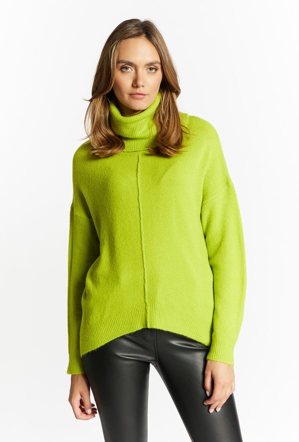 MONNARI MONNARI Woman's Turtlenecks Asymmetrical Sweater