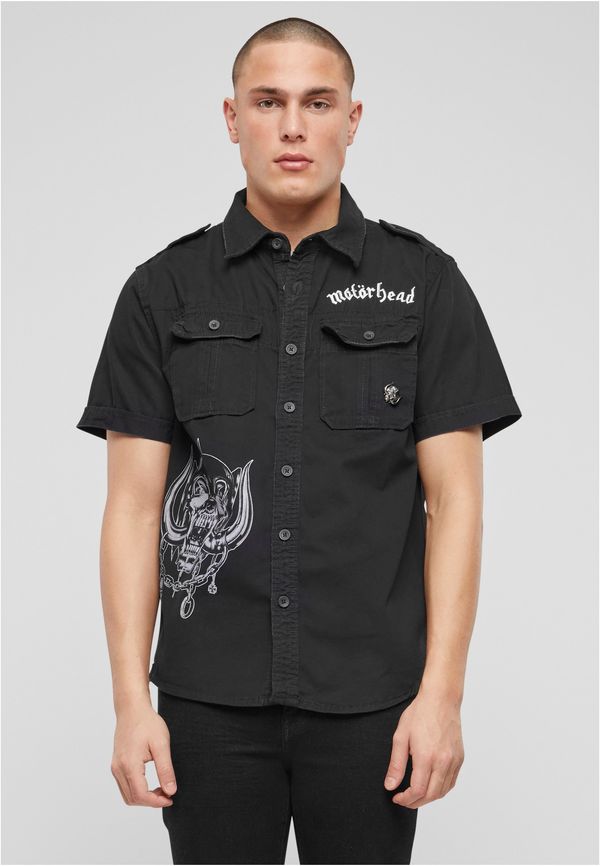 Brandit Motörhead Vintage 1/2 Sleeve Shirt Black