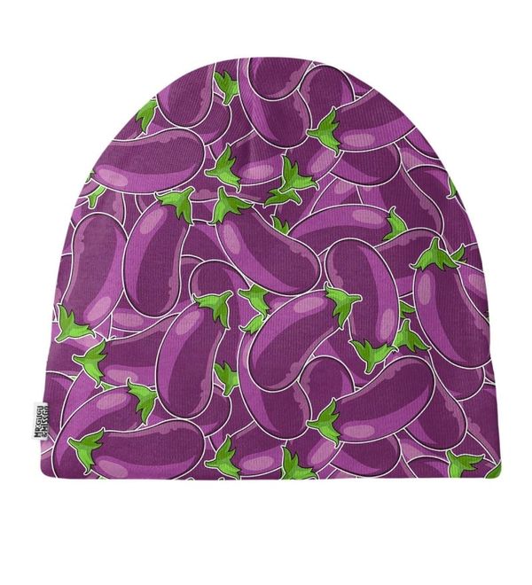 Mr. GUGU & Miss GO Mr. GUGU & Miss GO Man's Eggplant Beanie MB 2167178