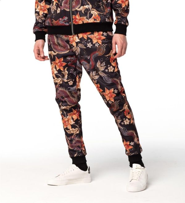 Mr. GUGU & Miss GO Mr. GUGU & Miss GO Man's Japanese Dragon Track Pants PNS-W-548 1453