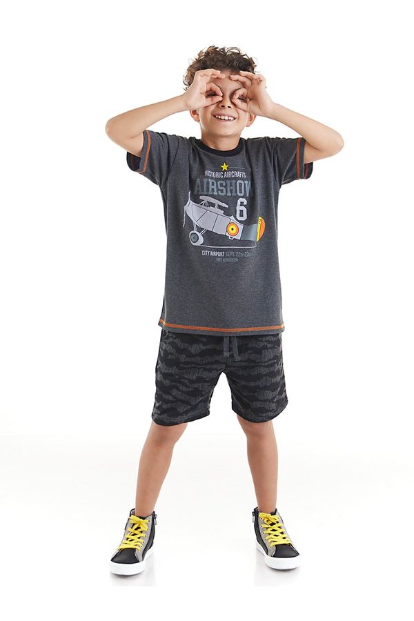 mshb&g mshb&g Airplane Boy T-shirt Shorts Set