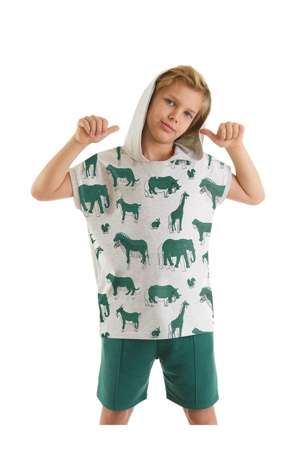 mshb&g mshb&g Animals Boys T-shirt Shorts Set