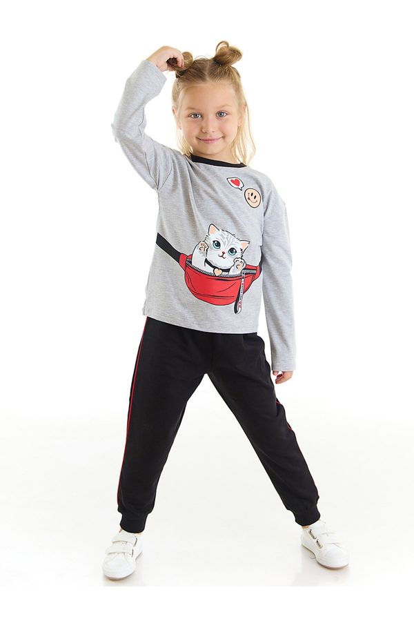 mshb&g mshb&g Cat in Bag Girl Child T-shirt Trousers Suit