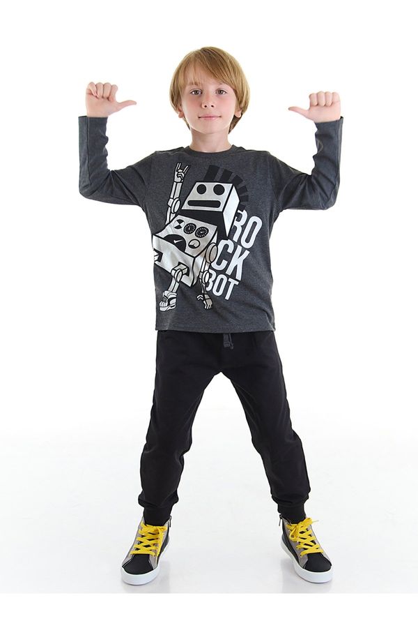 mshb&g mshb&g Rock Robot Boy T-shirt Pants Suit