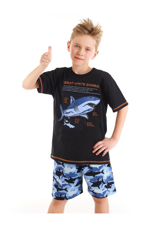 mshb&g mshb&g Shark Kamo Boys T-shirt Shorts Set