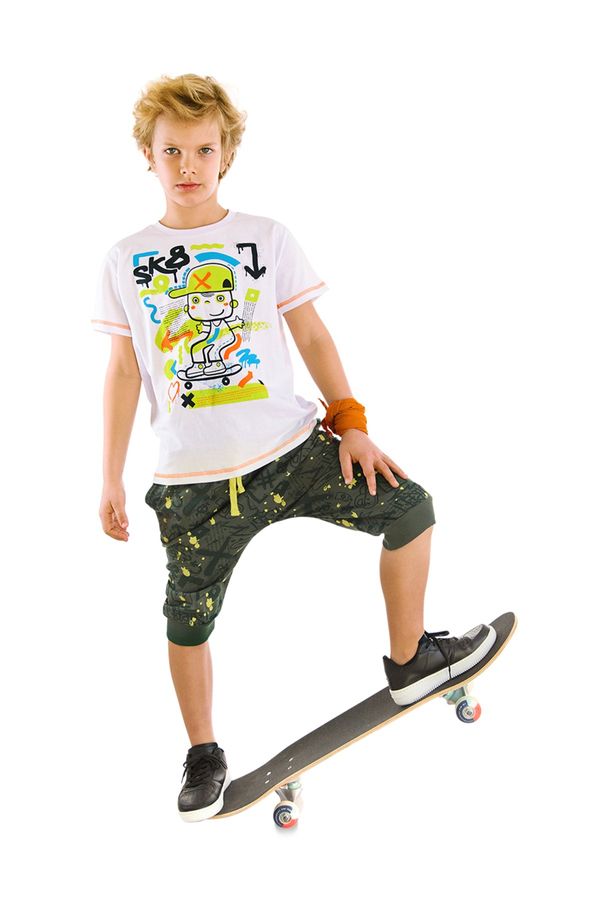 mshb&g mshb&g Skateboard Splash Boys T-shirt Capri Suit