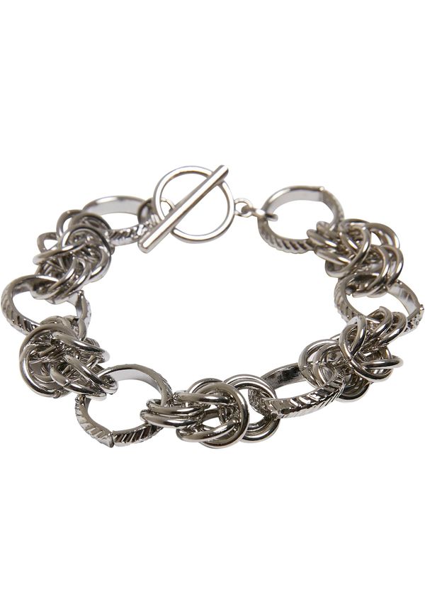 Urban Classics Accessoires Multiring Bracelet Silver