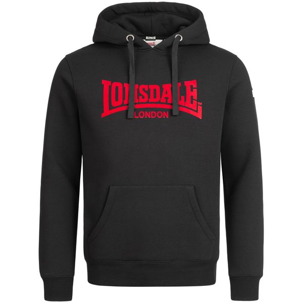 Lonsdale Muška dukserica Lonsdale BLK